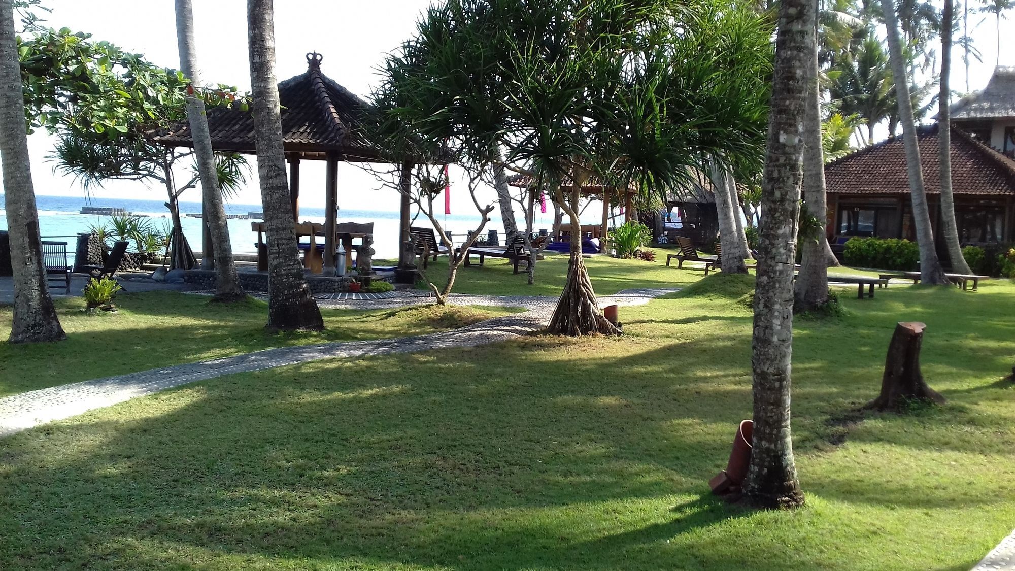Amarta Beach Cottages Candidasa Kültér fotó