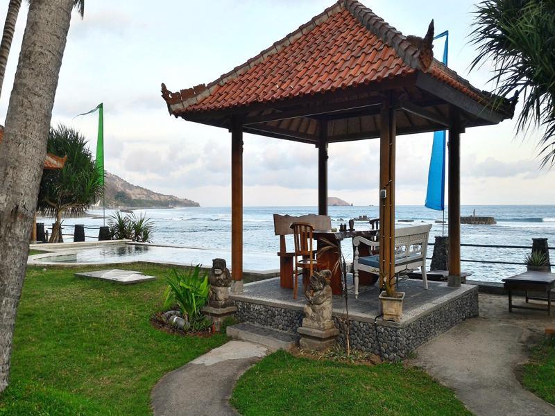 Amarta Beach Cottages Candidasa Kültér fotó